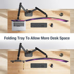 AVLT Laptop & 40 Inch Monitor Arm Pole Top Mount - Image 7