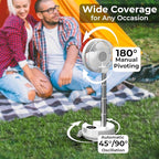 20000mAh Battery Operated Camping Fan - Image 5