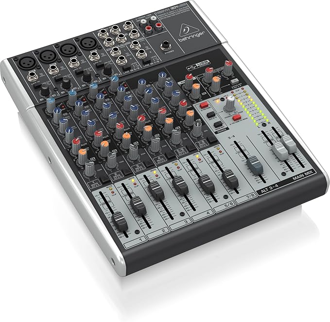 Behringer XENYX 1204USB Premium 12-Input 2/2-Bus Mixer - Image 3