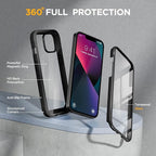Miracase Compatible with iPhone 13 case 6.1 inch, 2021 Upgrade Full-Body Glass - Image 2