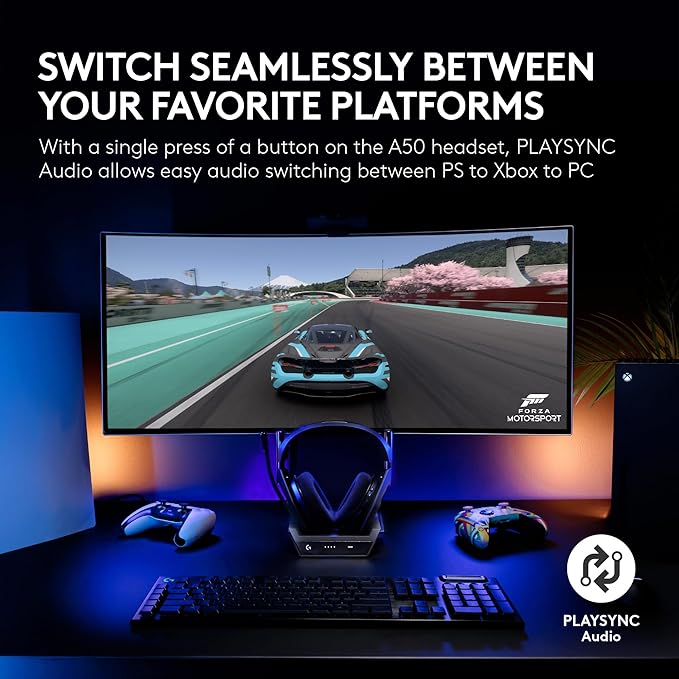 Logitech G Astro A50 Omni-Platform Wireless Gaming Headset + Base Station - Image 3