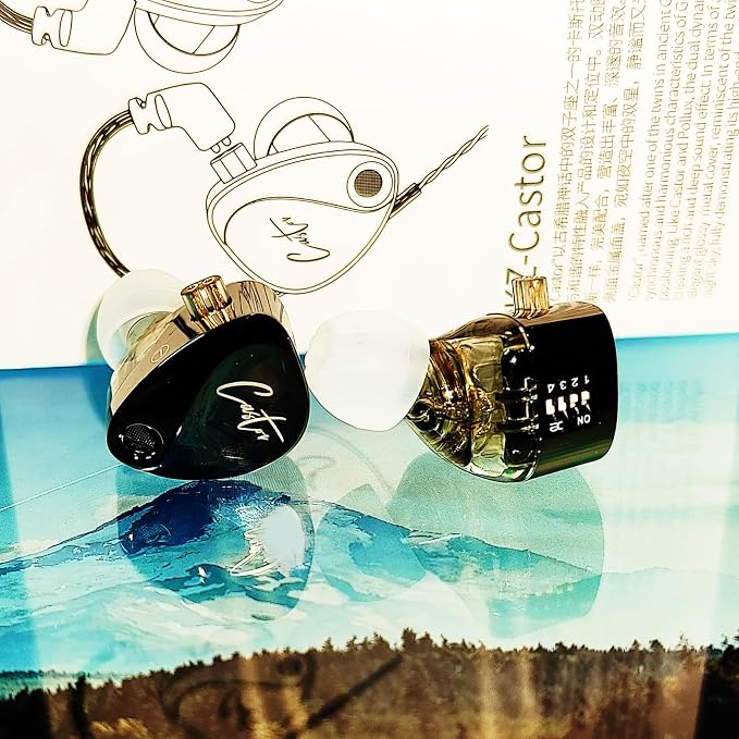 KZ Castor in Ear Monitor Headphones - Image 3