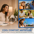 Valo Portable Rechargeable Fan - Image 7