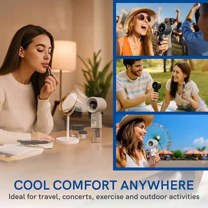 Valo Portable Rechargeable Fan - Image 7