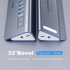 Powered USB Hub 10Gbps, intpw YH9AC 12-Port USB Splitter - Image 5