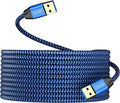 USB to USB Cable 15FT, Durable Braidedfor USB 3.0 Male to Male Type A to Type A by LDKCOK