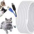 Cord Protectors from Pets No Chew, 3/8 inch 10ft Wire Protector Cord Covers by Wengus