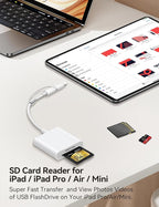 BnmxTek SD Card Reader for iPhone, SD Card Adapter - Image 6
