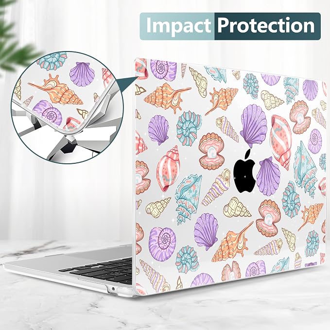 TWOLSKOO Compatible with M4 MacBook Air 15 inch Case 2025-2023 Released Model - Image 7