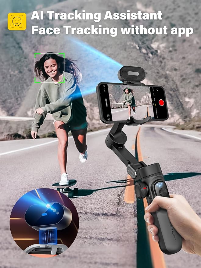 Smartphone Gimbal Stabilizer, 3-axis Stabilizer - Image 2