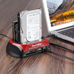 Hard Drive Docking Station, TCC-S862-US USB 2.0 to 2.5 3.5 Inch SATA IDE Dual - Image 2
