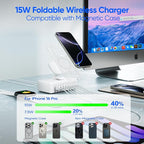 115W USB Charging Station Power Strip, 11-in-1 USB C Charger Block, 2AC Outlets - Image 5