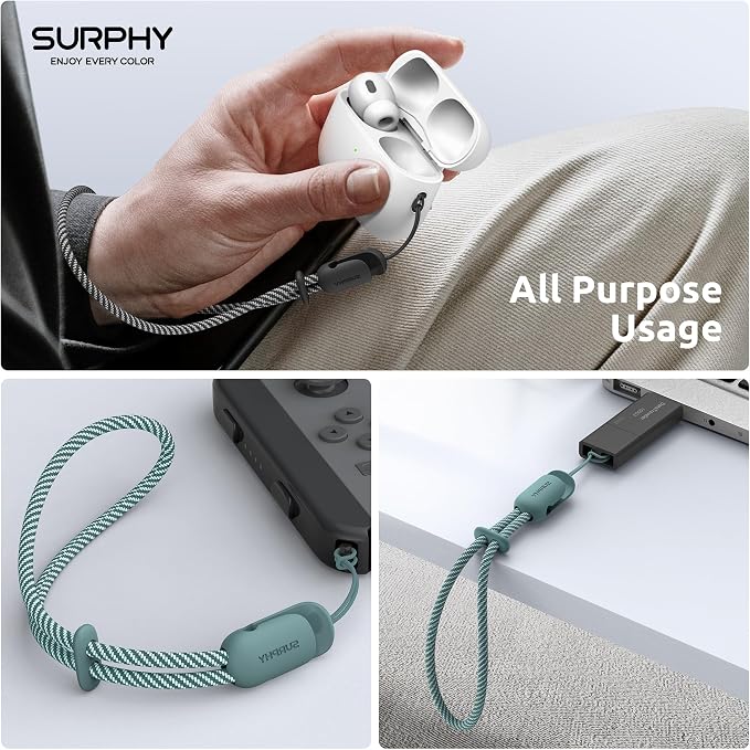 SURPHY 2 Pack Phone Lanyard for Cellphone Case, Phone Wrist Strap for Case - Image 7