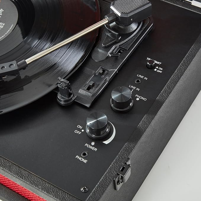 Arkrocket x Elvis Bluetooth Protable Record Player 3-Speed Bluetooth Input and - Image 7