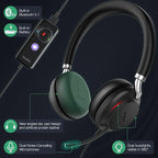 Yealink UH38 Bluetooth USB Wired Headset, Work Headset - Image 2
