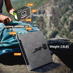 Solar Generator, 127W 88.8Wh Portable Power Station - Image 2