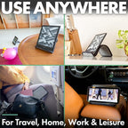 Folden Phone & Tablet Holder Stand 9x5” – Flexible Stand - Image 6