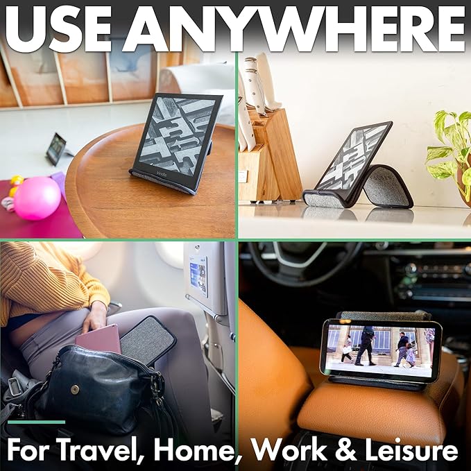 Folden Phone & Tablet Holder Stand 9x5” – Flexible Stand - Image 6