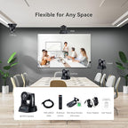 4K NDI PTZ Camera AI Auto-Tracking 20X Optical Zoom HDMI IP Live Streaming SDI - Image 9