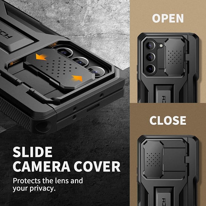 TONGATE for Z Fold 5 Case, Full-Body Military Drop Phone Case for Samsung - Image 5