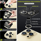 WSKEN for iPhone 14 Pro/iPhone 14 Pro Max Camera Lens Protector, HD Tempered - Image 2