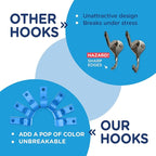 Heavy Duty Hooks for Hanging Coats, Baseball Hats - Image 4