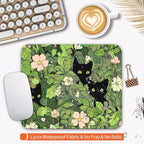 Square Mouse Pad Cute Cats, Personalized Premium-Textured Custom Mouse Mat - Image 3