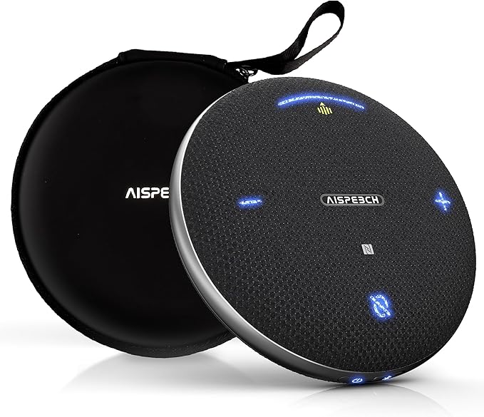 M4 Pro Speakerphone, Conference Microphone by FocusonHumanizedIntelligentVoicelnteractionTechnology