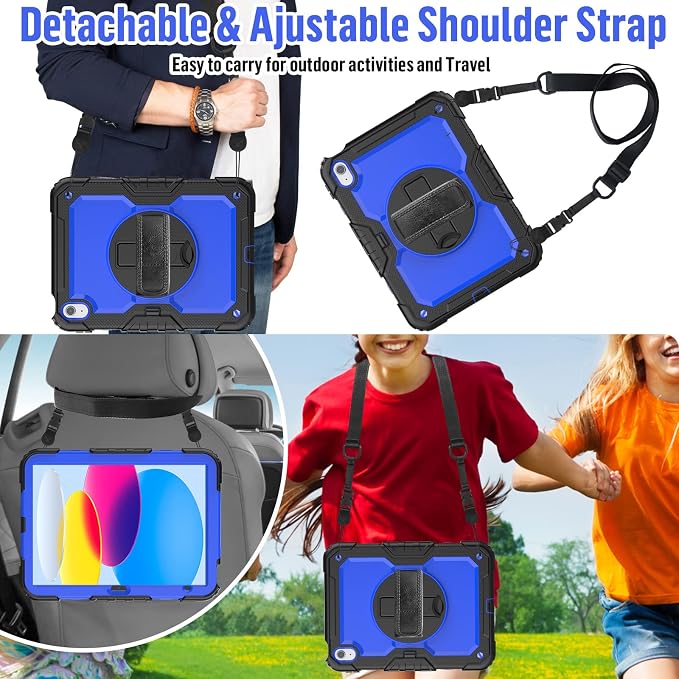 BLOSOMEET Case for iPad A16 11th/10th Generation 11''/10.9'' 2025/2022 - Image 5