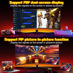 SANSUI 34 Inch 3440x1440P 240Hz Ultrawide UWQHD Gaming Monitor, 21:9 2K Curved - Image 8