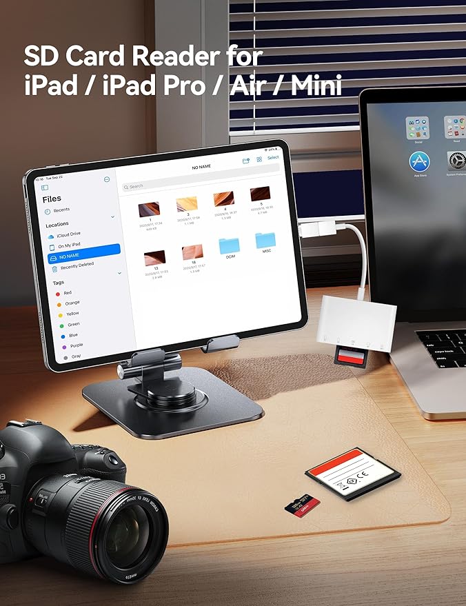 BnmxTek USB-A and USB-C to SD Card Reader, Trail Camera Card Adapter - Image 3