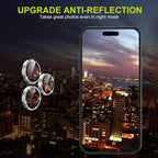 WSKEN for iPhone 14 Pro/iPhone 14 Pro Max Camera Lens Protector, HD Tempered - Image 6