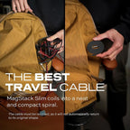 Statik MagStack USB C to USB C Cable, Magnetic Anti Tangle Flat Type C Charger - Image 2