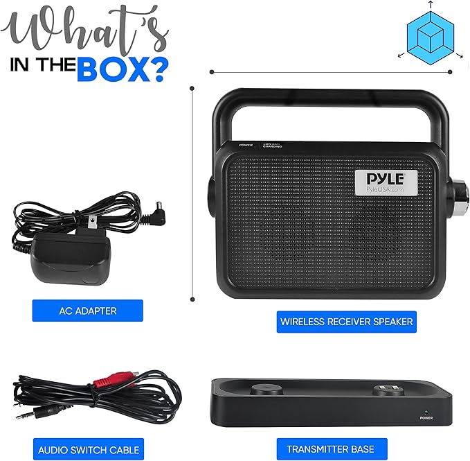 Pyle Wireless Portable Speaker Soundbox - Image 7