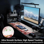 Mouse Pad, Large Blooming Sakura Desk Mat, Extended Non-Slip Gaming Keyboard - Image 5