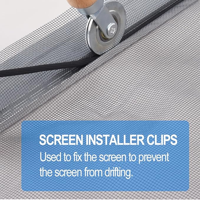 BAYTORY Window Screen Repair Kit, Steel Roller Tool - Image 5