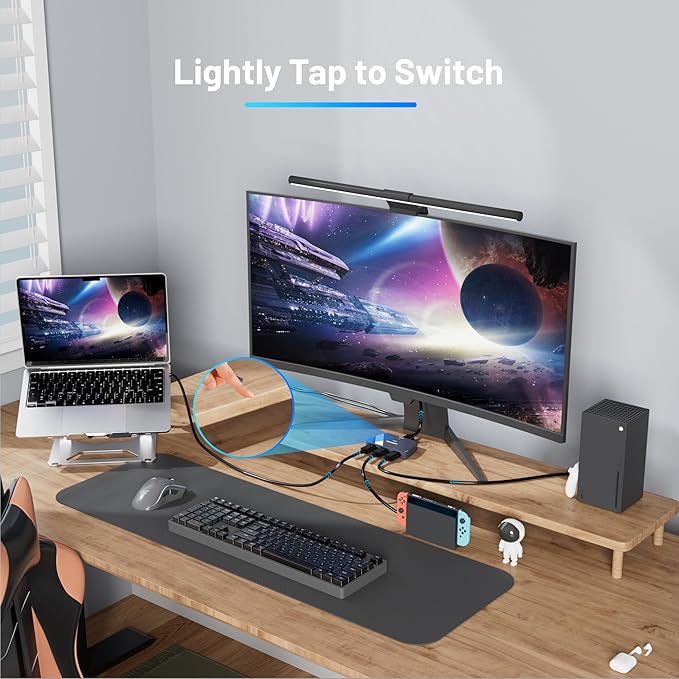 NEWCARE HDMI Switch 3 in 1 Out, 4K@60Hz HDMI 2.0 Switch - Image 4