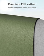 Aothia Faux Leather Desk Mat - Image 2