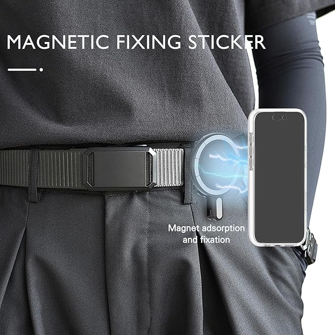 BAISRKE Magnetic Belt Clip Phone Holder, Strong Magnetic Waist Clip Compatible - Image 5