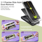 9H Tempered Glass, Anti-Glare, Full Coverage, Anti-Fingerprint, Auto Dust - Image 3