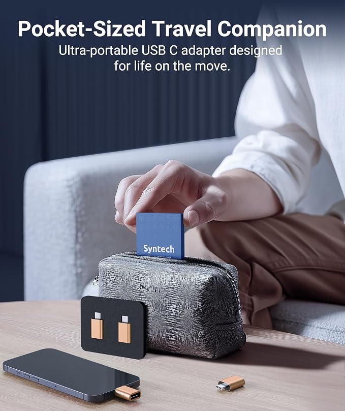 Syntech USB C to USB Adapter USB C Male to USB3 Female Adapter Compatible - Image 8