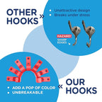 Heavy Duty Hooks for Hanging Coats, Baseball Hats - Image 5