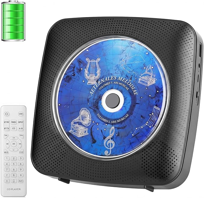 Gueray Portable CD Player Bluetooth: CD Players by Gueray
