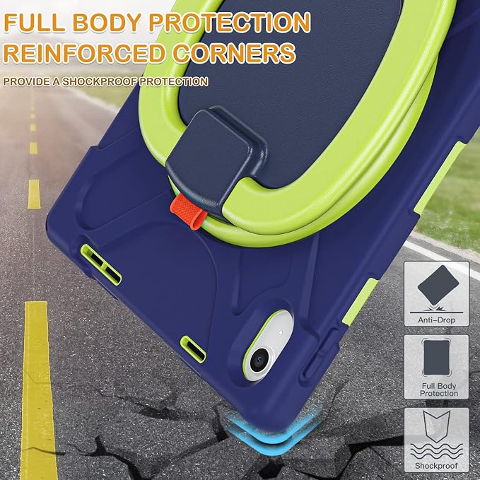 BRAECN Case for iPad 11th/10th Generation 11”/10.9'' 2025/2022-Rugged Silicone - Image 6