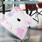 Mektron for MacBook Air 13 Case A1466/A1369, Snap-on Plastic Hard Shell Cover - Image 7