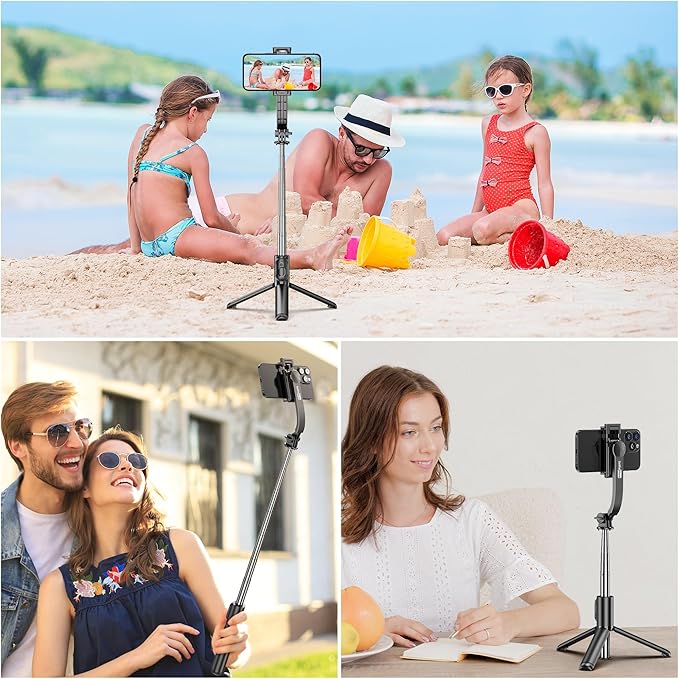 SelfieShow Selfie Stick, Extendable Selfie Stick Tripod - Image 9