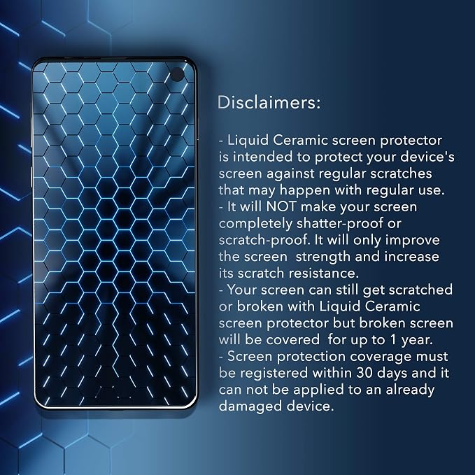 Glass Screen Protector With $200 Coverage | Wipe On Shatter and Scratch - Image 6