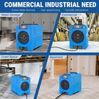 MOUNTO Commercial Dehumidifier, 150 Pint High-Capacity, Includes Pump Drain Hose - Image 6