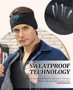 Perytong Sleep Headphones Bluetooth Headband Wireless Headphone Headband - Image 3