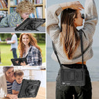 HXCASEAC Case for Galaxy Tab S10 FE / S9 FE 5G 10.9 inch, Shockproof Design - Image 9